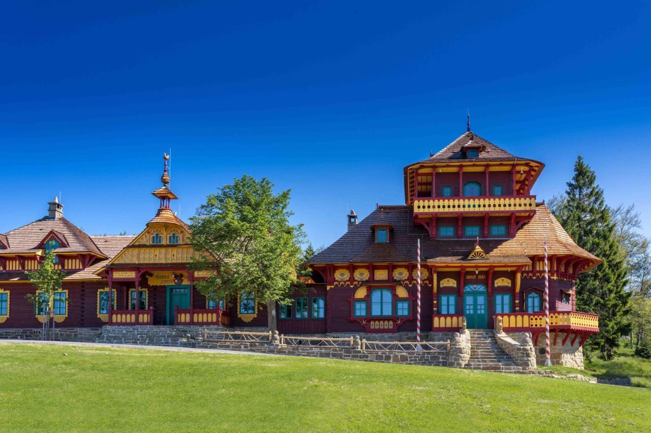 Penzion A Restaurace Stare Casy Горни-Бечва Экстерьер фото