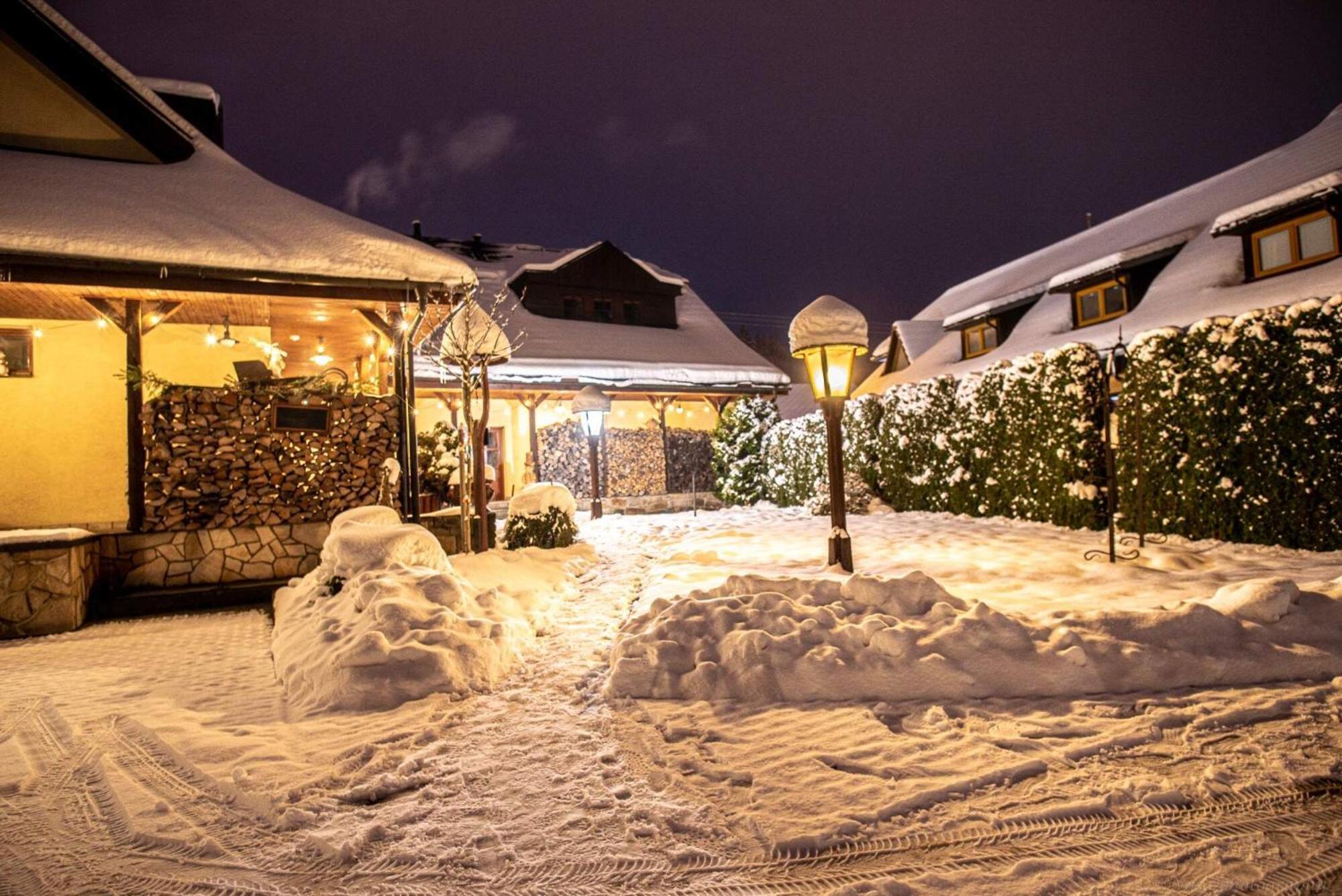 Penzion A Restaurace Stare Casy Горни-Бечва Экстерьер фото