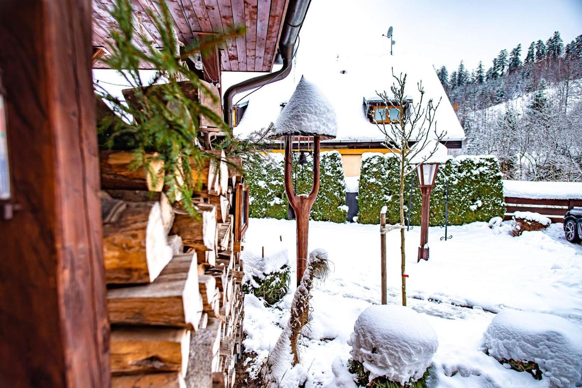 Penzion A Restaurace Stare Casy Горни-Бечва Экстерьер фото